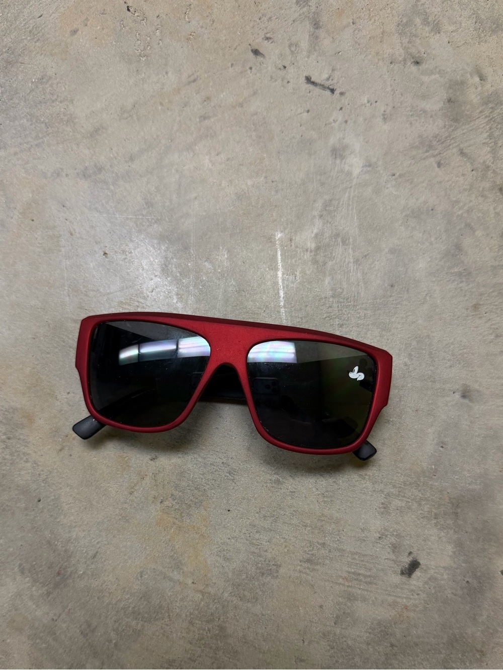 Disney Red Frame Sunglasses with Black Lenses